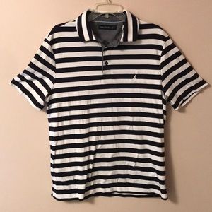Men’s Nautica Polo Striped (Large)
